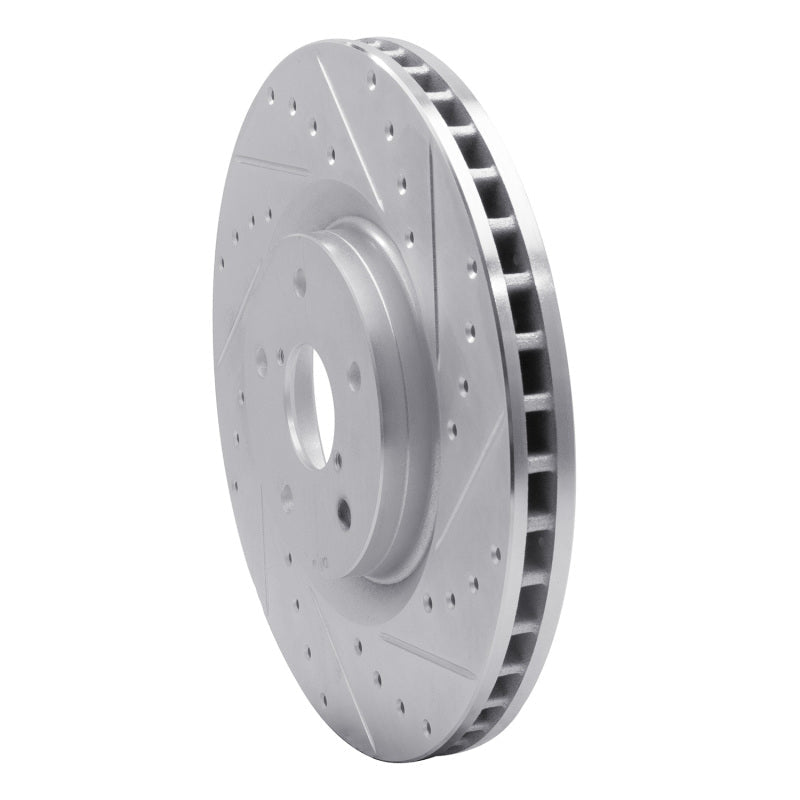R1 Concepts Subaru Ascent Front Right Drilled & Slotted Silver Brake Rotor (Part rncEDZ - 13043R) | rncEDZ - 13043R - JDMuscleSPK984483