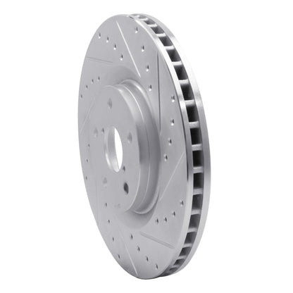 R1 Concepts Subaru Ascent Front Right Drilled & Slotted Silver Brake Rotor (Part rncEDZ - 13043R) | rncEDZ - 13043R - JDMuscleSPK984483