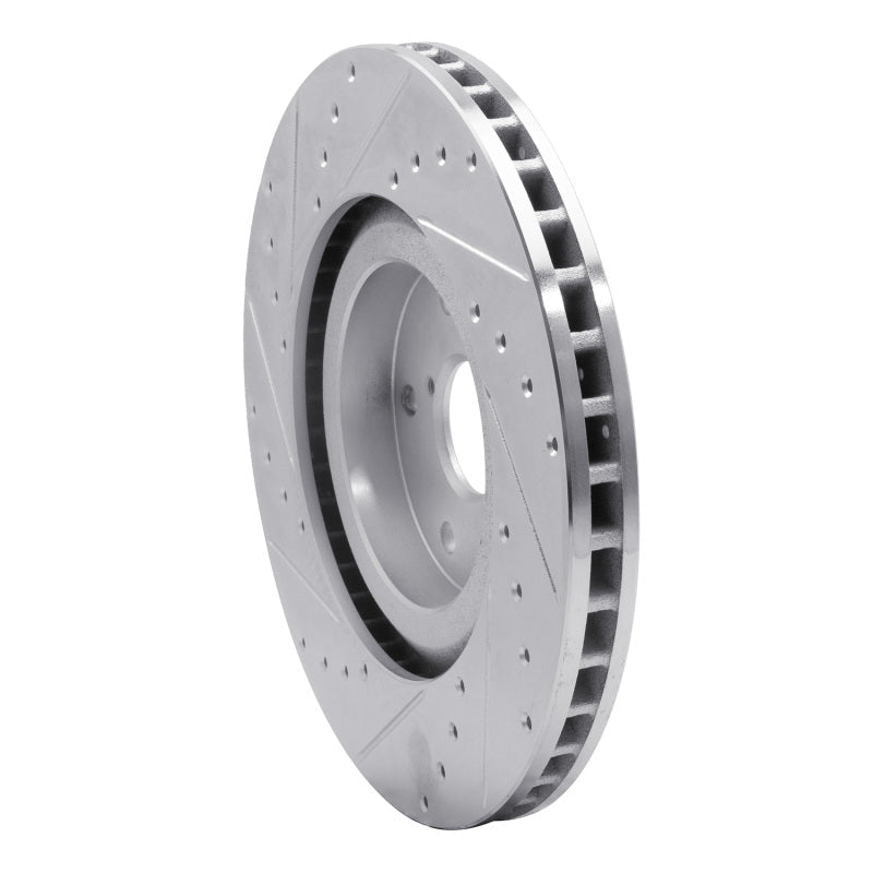 R1 Concepts Subaru Ascent Front Right Drilled & Slotted Silver Brake Rotor (Part rncEDZ - 13043R) | rncEDZ - 13043R - JDMuscleSPK984483