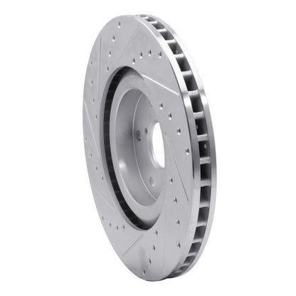 R1 Concepts Subaru Ascent Front Right Drilled & Slotted Silver Brake Rotor (Part rncEDZ - 13043R) | rncEDZ - 13043R - JDMuscleSPK984483