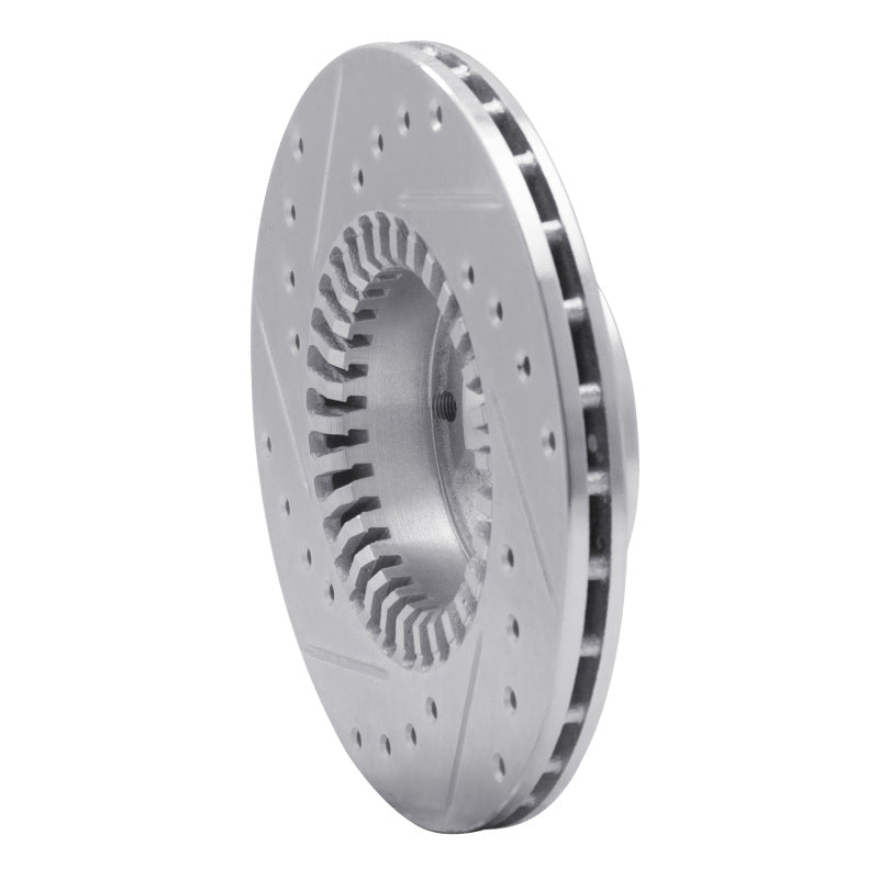 R1 Concepts Subaru BRAT 1983 - 1989 Front Right Drilled & Slotted Silver Brake Rotor | rncEDZ - 13031R - JDMuscleSPK984467