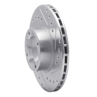 R1 Concepts Subaru BRAT 1983 - 1989 Front Right Drilled & Slotted Silver Brake Rotor | rncEDZ - 13031R - JDMuscleSPK984467