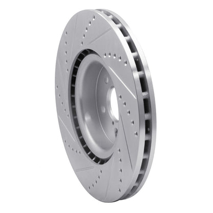 R1 Concepts Subaru BRZ Front Right Drilled & Slotted Silver Brake Rotor - Part RNCEDZ - 13014R | rncEDZ - 13014R - JDMuscleSPK976831