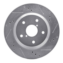 R1 Concepts Subaru Crosstrek Rear Right Drilled & Slotted Silver Brake Rotor (Part Number: RNCEDZ - 13046R) | rncEDZ - 13046R - JDMuscleSPK984489