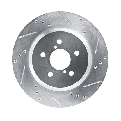 R1 Concepts Subaru Crosstrek Rear Right Drilled & Slotted Silver Brake Rotor (Part  rncEDZ - 13047R) | rncEDZ - 13047R - JDMuscleSPK984491