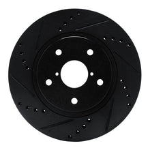 R1 Concepts Subaru Forester Front Left Drilled & Slotted Brake Rotor – Black | rncECB - 13048L - JDMuscleSPK973680