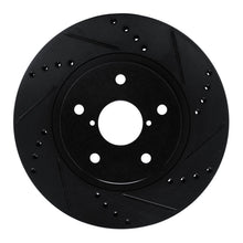 R1 Concepts Subaru Forester Front Right Drilled & Slotted Black Brake Rotor - Part Number RNC - ECB - 13048R | rncECB - 13048R - JDMuscleSPK973681