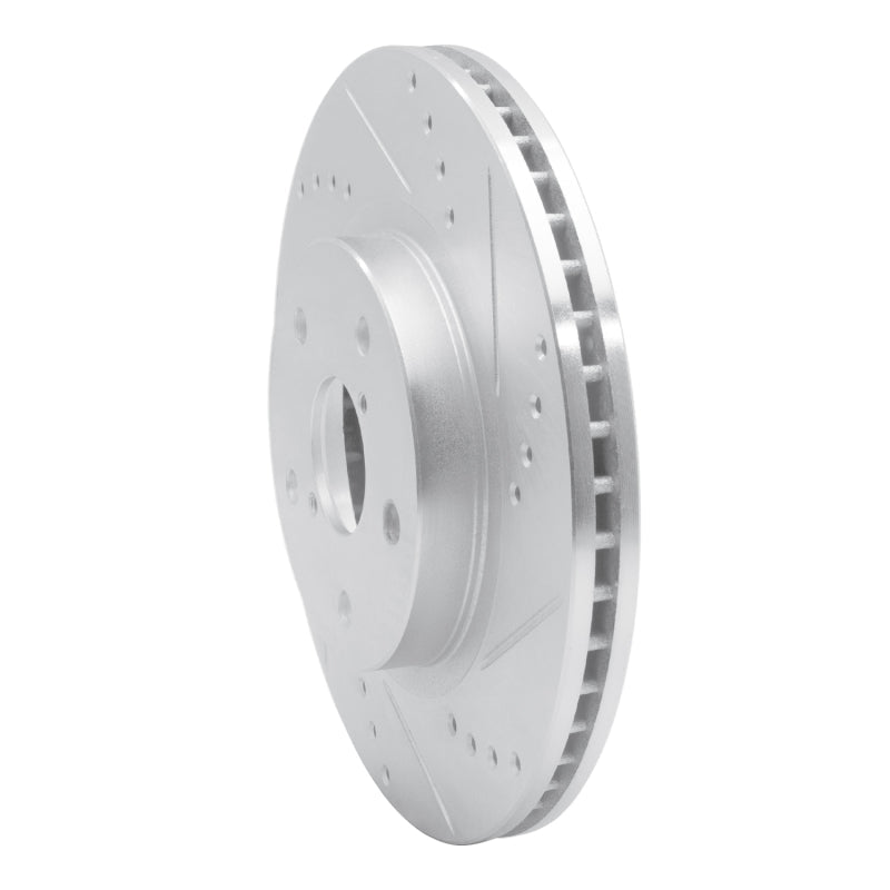 R1 Concepts Subaru Forester Front Right Drilled & Slotted Silver Brake Rotor (Part rncEDZ - 13048R) | rncEDZ - 13048R - JDMuscleSPK984493