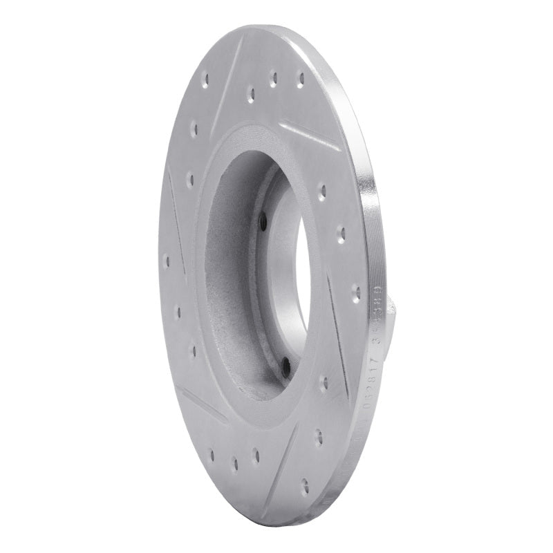 R1 Concepts Subaru GL Rear Right Drilled & Slotted Silver Brake Rotor (Part rncEDZ - 13001R) | rncEDZ - 13001R - JDMuscleSPK984434