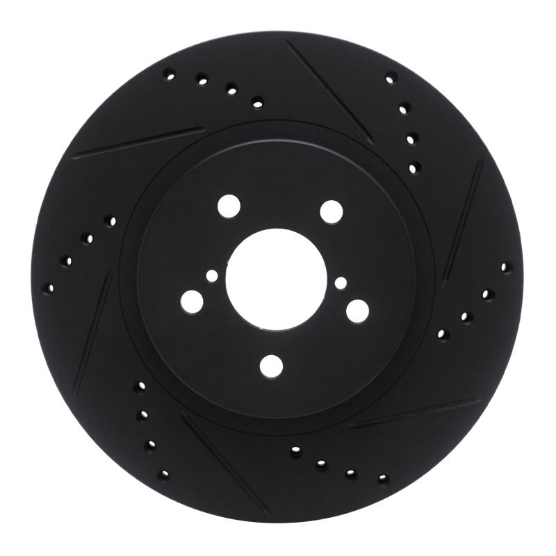 R1 Concepts Subaru Impreza Front Right Drilled & Slotted Brake Rotor (2017 - 2023) | rncECB - 13037R - JDMuscleSPK973661
