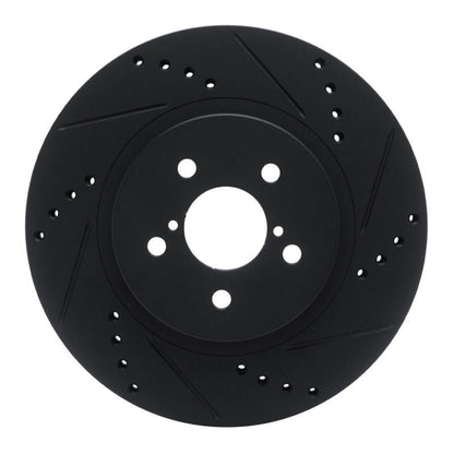 R1 Concepts Subaru Impreza Front Right Drilled & Slotted Brake Rotor (2017 - 2023) | rncECB - 13037R - JDMuscleSPK973661