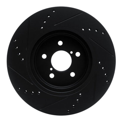 R1 Concepts Subaru Impreza Front Right Drilled & Slotted Brake Rotor (2017 - 2023) | rncECB - 13037R - JDMuscleSPK973661