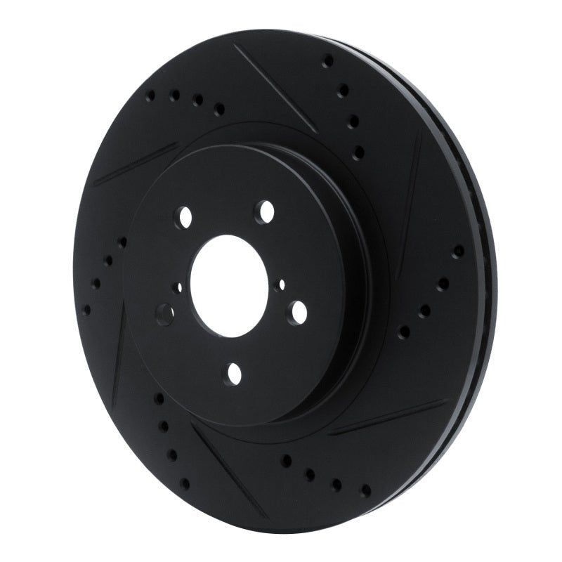 R1 Concepts Subaru Impreza Front Right Drilled & Slotted Brake Rotor (2017 - 2023) | rncECB - 13037R - JDMuscleSPK973661