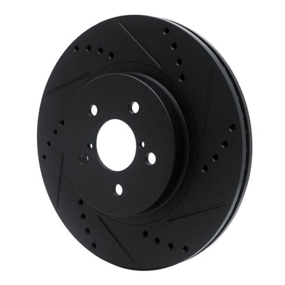 R1 Concepts Subaru Impreza Front Right Drilled & Slotted Brake Rotor (2017 - 2023) | rncECB - 13037R - JDMuscleSPK973661