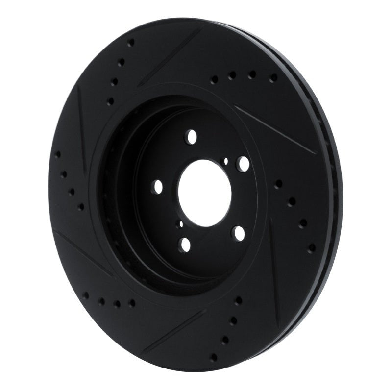 R1 Concepts Subaru Impreza Front Right Drilled & Slotted Brake Rotor (2017 - 2023) | rncECB - 13037R - JDMuscleSPK973661