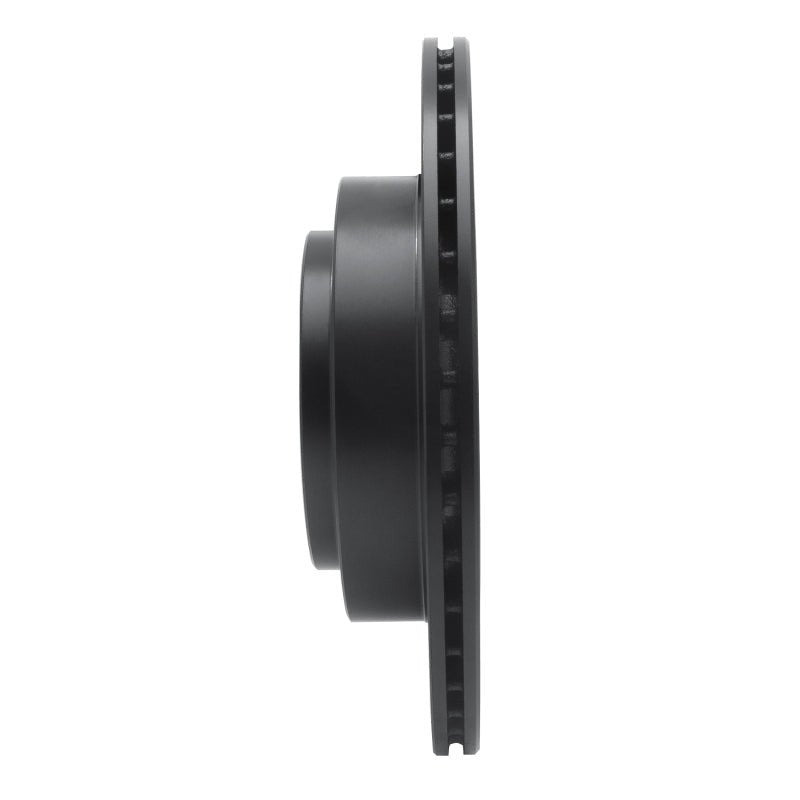 R1 Concepts Subaru Impreza Rear Right Drilled & Slotted Black Brake Rotor (Part Number: RNC - ECB - 13019R) | rncECB - 13019R - JDMuscleSPK973625