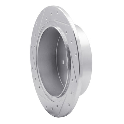 R1 Concepts Subaru Impreza Rear Right Drilled & Slotted Silver Brake Rotor Part RNCEDZ - 13025R | rncEDZ - 13025R - JDMuscleSPK984459