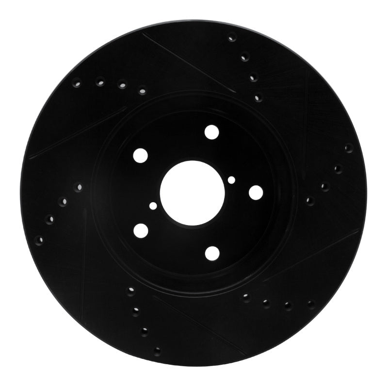 R1 Concepts Subaru Legacy Front Left Drilled & Slotted Brake Rotor (2015 - 2019) by R1 Concepts | rncECB - 13026L - JDMuscleSPK973638