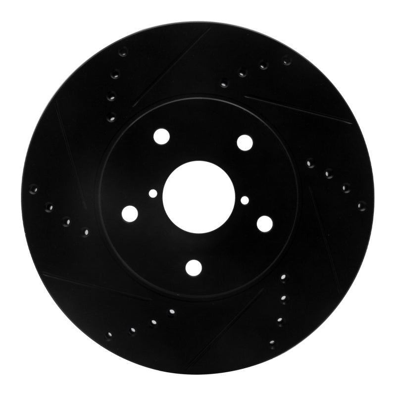 R1 Concepts Subaru Legacy Front Left Drilled & Slotted Brake Rotor (2015 - 2019) by R1 Concepts | rncECB - 13026L - JDMuscleSPK973638