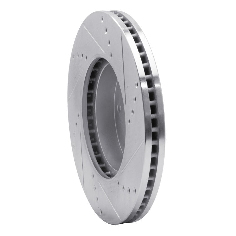 R1 Concepts Subaru Legacy Front Left Drilled & Slotted Silver Brake Rotor (2015 - 2019) | rncEDZ - 13026L - JDMuscleSPK984460