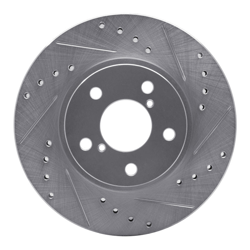 R1 Concepts Subaru Legacy Front Right Drilled & Slotted Brake Rotor (Part Number: RNCEDZ - 13007R) | rncEDZ - 13007R - JDMuscleSPK976825