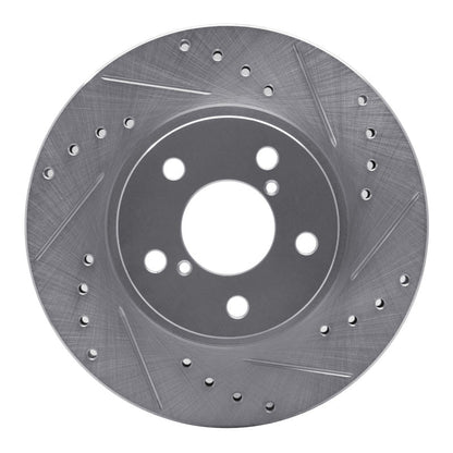 R1 Concepts Subaru Legacy Front Right Drilled & Slotted Brake Rotor (Part Number: RNCEDZ - 13007R) | rncEDZ - 13007R - JDMuscleSPK976825