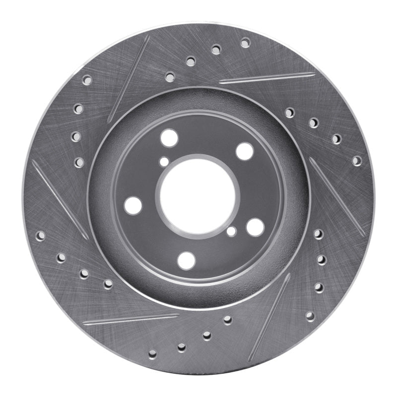 R1 Concepts Subaru Legacy Front Right Drilled & Slotted Brake Rotor (Part Number: RNCEDZ - 13007R) | rncEDZ - 13007R - JDMuscleSPK976825