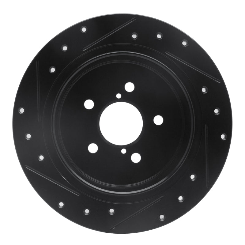 R1 Concepts Subaru Legacy Rear Right Drilled & Slotted Brake Rotor (Part rncECB - 13020R) | rncECB - 13020R - JDMuscleSPK973627