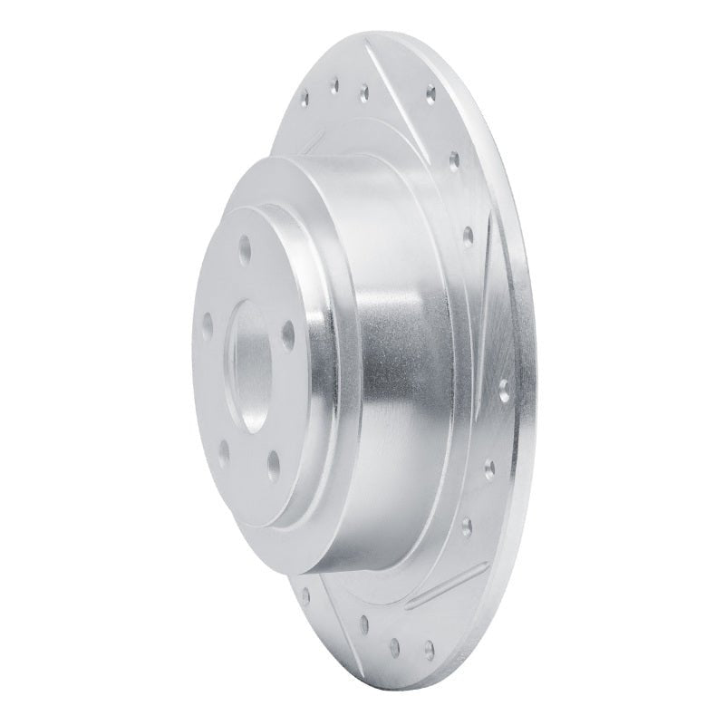 R1 Concepts Subaru Legacy Rear Right Drilled & Slotted Silver Brake Rotor (Part Number: RNCEDZ - 13032R) | rncEDZ - 13032R - JDMuscleSPK976847