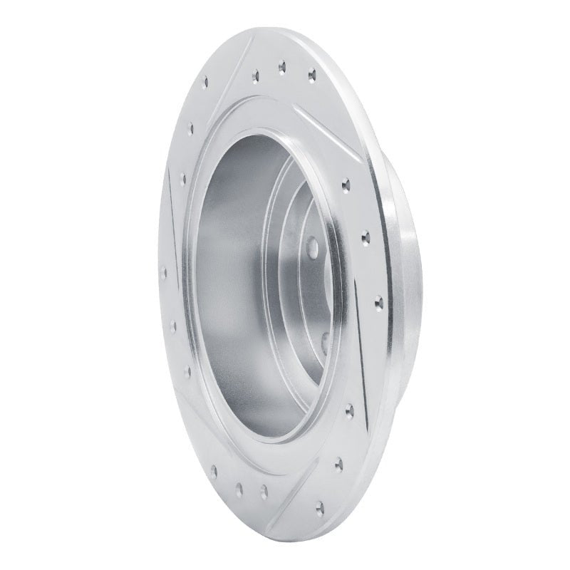 R1 Concepts Subaru Legacy Rear Right Drilled & Slotted Silver Brake Rotor (Part Number: RNCEDZ - 13032R) | rncEDZ - 13032R - JDMuscleSPK976847