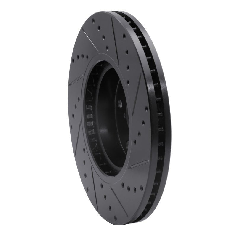 R1 Concepts Subaru Tribeca Front Left Drilled & Slotted Brake Rotor (Part rncECB - 13035L) | rncECB - 13035L - JDMuscleSPK973656