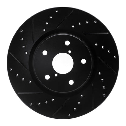 R1 Concepts Subaru Tribeca Front Left Drilled & Slotted Brake Rotor (Part rncECB - 13035L) | rncECB - 13035L - JDMuscleSPK973656