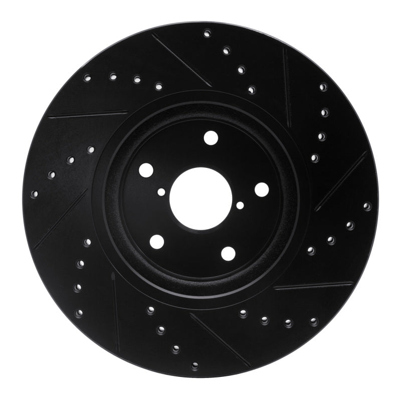 R1 Concepts Subaru Tribeca Front Left Drilled & Slotted Brake Rotor (Part rncECB - 13035L) | rncECB - 13035L - JDMuscleSPK973656