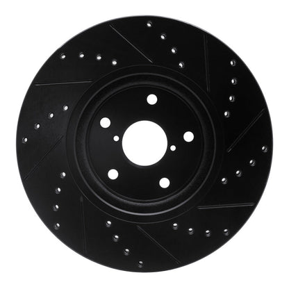 R1 Concepts Subaru Tribeca Front Left Drilled & Slotted Brake Rotor (Part rncECB - 13035L) | rncECB - 13035L - JDMuscleSPK973656