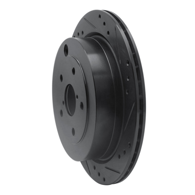 R1 Concepts Subaru Tribeca Rear Right Drilled & Slotted Brake Rotor (2006 - 2014) | rncECB - 13036R - JDMuscleSPK973659