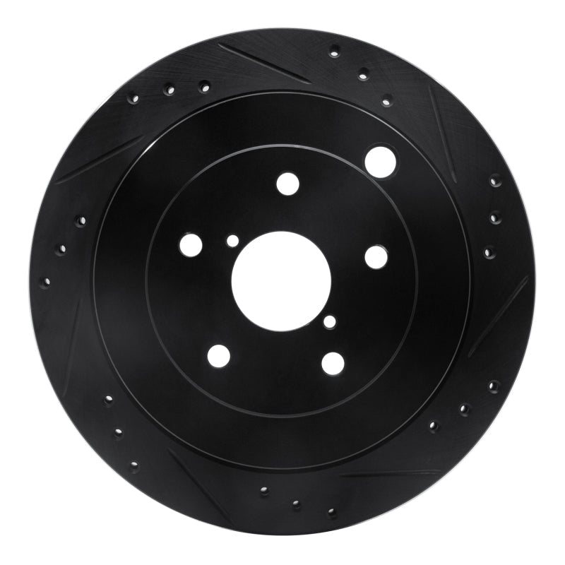 R1 Concepts Subaru Tribeca Rear Right Drilled & Slotted Brake Rotor (2006 - 2014) | rncECB - 13036R - JDMuscleSPK973659