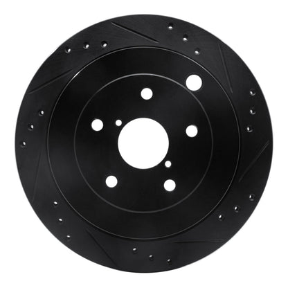 R1 Concepts Subaru Tribeca Rear Right Drilled & Slotted Brake Rotor (2006 - 2014) | rncECB - 13036R - JDMuscleSPK973659