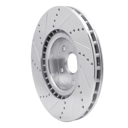 R1 Concepts Subaru WRX Front Right Drilled & Slotted Brake Rotor (2013 - 2020) | rncEDZ - 13016R - JDMuscleSPK976833