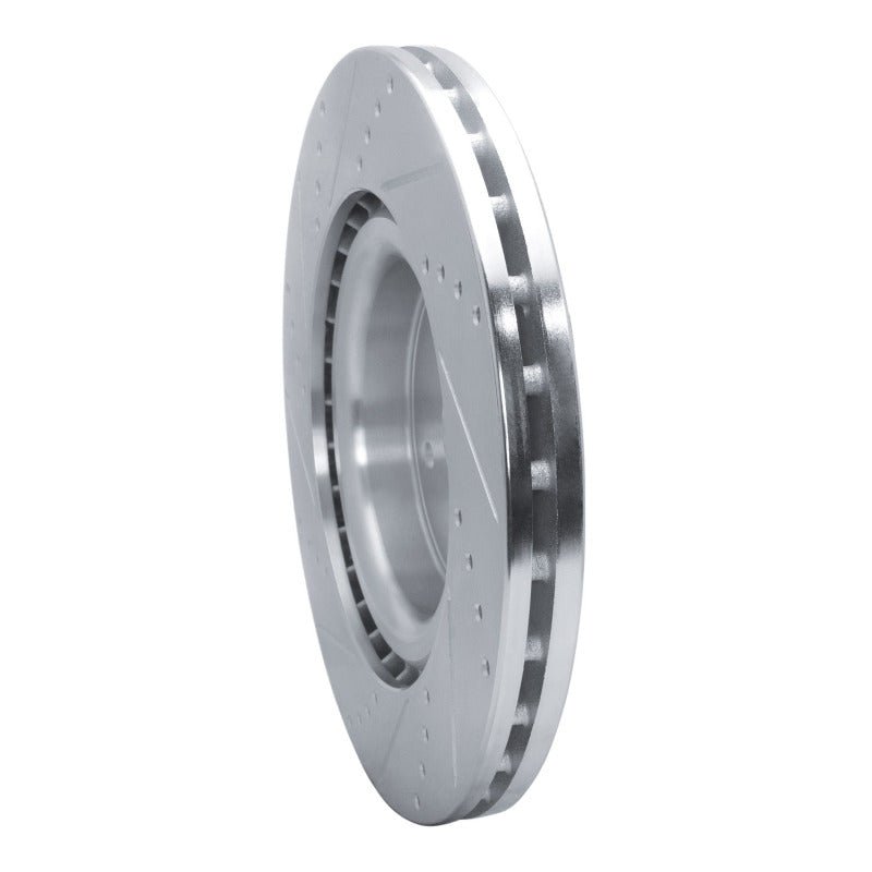 R1 Concepts Subaru WRX Front Right Drilled & Slotted Silver Brake Rotor (Part rncEDZ - 13041R) | rncEDZ - 13041R - JDMuscleSPK984479