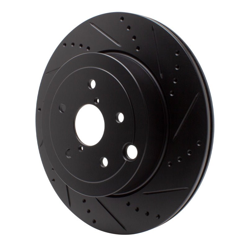 R1 Concepts Subaru WRX Rear Right Drilled & Slotted Brake Rotor (Part rncECB - 13042R) | rncECB - 13042R - JDMuscleSPK973669