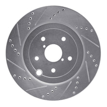 R1 Concepts Subaru WRX STI Rear Right Drilled & Slotted Silver Brake Rotor (Part No. rncEDZ - 13042R) | rncEDZ - 13042R - JDMuscleSPK984481