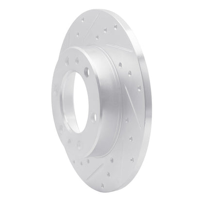 R1 Concepts Toyota 4Runner 1981 - 1985 Front Left Drilled & Slotted Silver Brake Rotor | rncEDZ - 76095L - JDMuscleSPK987591