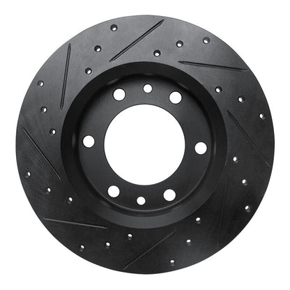 R1 Concepts Toyota 4Runner 1981 - 1985 Front Right Drilled & Slotted Brake Rotor | rncECB - 76095R - JDMuscleSPK983710