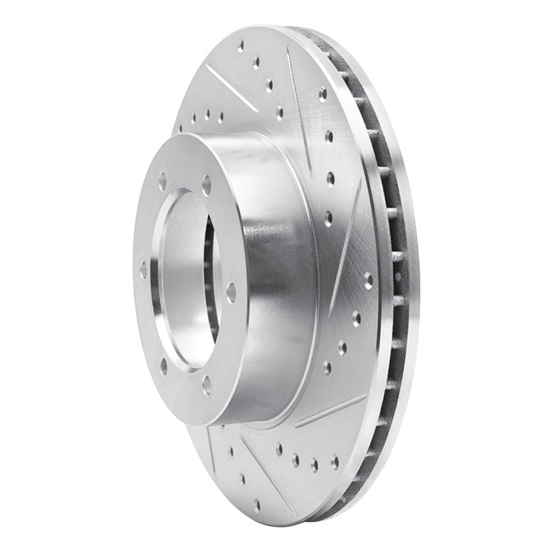 R1 Concepts Toyota 4Runner 1991 - 1998 Front Right Drilled & Slotted Silver Brake Rotor | rncEDZ - 76115R - JDMuscleSPK987628