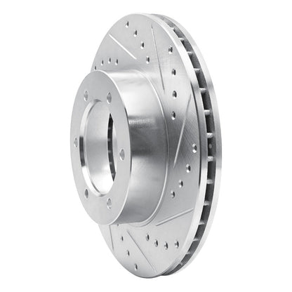 R1 Concepts Toyota 4Runner 1991 - 1998 Front Right Drilled & Slotted Silver Brake Rotor | rncEDZ - 76115R - JDMuscleSPK987628