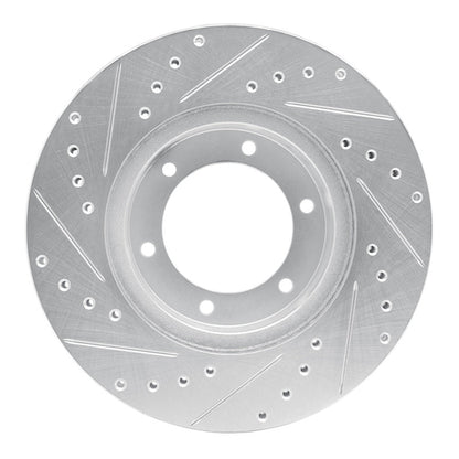 R1 Concepts Toyota 4Runner 1991 - 1998 Front Right Drilled & Slotted Silver Brake Rotor | rncEDZ - 76115R - JDMuscleSPK987628