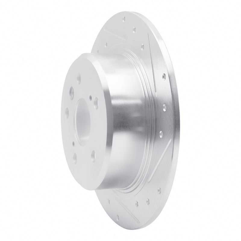R1 Concepts Toyota Avalon Rear Right Drilled & Slotted Silver Brake Rotor (Part rncEDZ - 76065R) | rncEDZ - 76065R - JDMuscleSPK987554