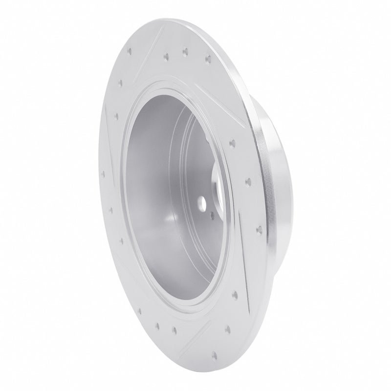 R1 Concepts Toyota Avalon Rear Right Drilled & Slotted Silver Brake Rotor (Part rncEDZ - 76065R) | rncEDZ - 76065R - JDMuscleSPK987554