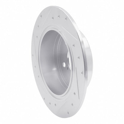 R1 Concepts Toyota Avalon Rear Right Drilled & Slotted Silver Brake Rotor (Part rncEDZ - 76065R) | rncEDZ - 76065R - JDMuscleSPK987554