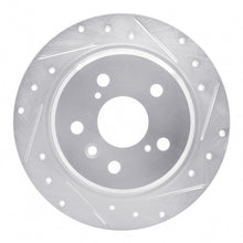 R1 Concepts Toyota Avalon Rear Right Drilled & Slotted Silver Brake Rotor (Part rncEDZ - 76065R) | rncEDZ - 76065R - JDMuscleSPK987554